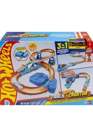 Hot Wheels. Track Creator Tor Super skok z nap�dem Mattel