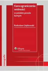 eBook Kara ograniczenia wolnoci w polskim prawie karnym pdf