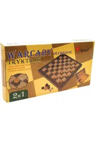 Warcaby drewniane 29x29 JYWK 388 14379 W&k