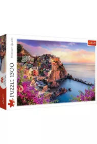 Puzzle 1500 el. Widok na miasteczko Manarola Trefl