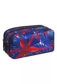 Pirnik szkolny trzykomorowy Coolpack Primus Hawaian Blue