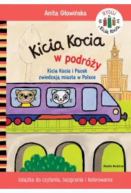 Kicia Kocia w podr�y. Kolorowanka