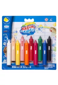 Face Art Aqua Studio kredki w pude�ku 10 kolor�w