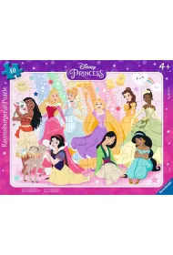 Puzzle 40 Disney Princess Frame Ravensburger