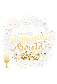 Kukartka Karnet Primus Komunia KPE-0231