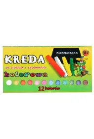Mar-Bor Kreda niebrudz�ca 12 kolor�w