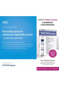eBook Klauzula przeciw unikaniu opodatkowania - praktyczny poradnik pdf