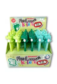 Penmate D�ugopis �cieralny Flexi Abra Kolori Click Crocodil