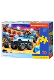Puzzle 70 el. Monster truck pokazy Castorland