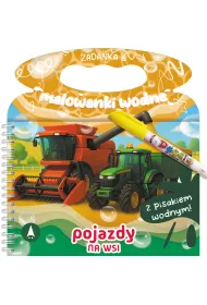 Malowanka 200X140 Zadanka & malowanki wodne. Pojazdy na wsi  PISAK SKRZAT 981215
