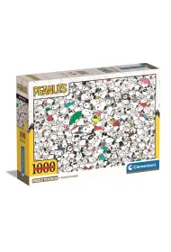 Puzzle 1000 el. Compact Impossible Peanuts Clementoni