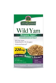 Natures Answer Wild Yam - Pochrzyn Chiski Suplement diety 60 kaps.