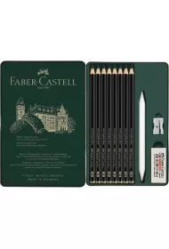 Faber-Castell Owek artystyczny Pitt Graphite Matt + akcesoria 8 szt.