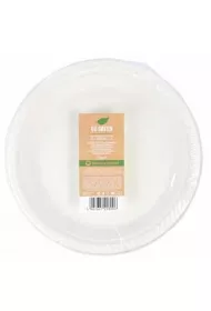 Arpex Talerze trzcina cukrowa 23cm 6 szt.