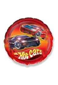 Balon foliowy Samochody Hot Cars 45cm
