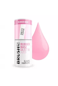 BrushUp! Rubber Base Must Be UV/LED baza hybrydowa do paznokci Elastic Fantastic Pretty Please 5 g