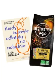 Pakiet: Kiedy �urawie odlatuj� na po�udnie, Kawa ziarnista arabica 100 % etiopia fair for life