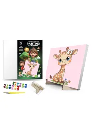 Malowanie po numerach - �yrafa 25x25cm Qbee