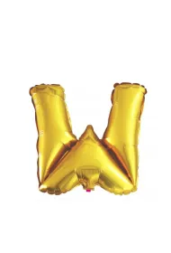Balon Litera W 40 cm