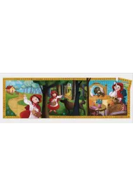 Puzzle w pude�ku 36 el. Czerwony Kapturek Djeco