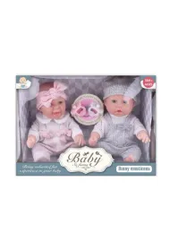 Lalka bobaski bli�niaczki 30,5cm Icom Polska