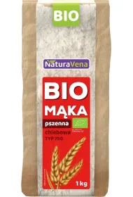 NaturaVena M�ka pszenna chlebowa typ 750 1 kg Bio