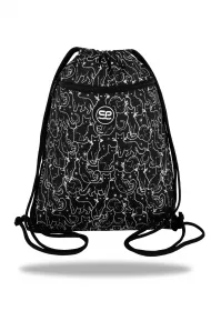 Worek na buty Coolpack Vert Black Cats