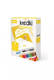 Pentel Zestaw Kurs Rysowania + kredki 24 kolory