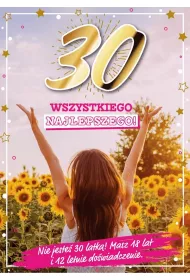 Armin Style Karnet Urodziny 30