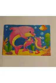 Puzzle drewniane z kolorowank� Tupiko