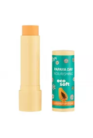Ecosoft Lippy Day kokosowy krem do ust Papaya 4.8 g