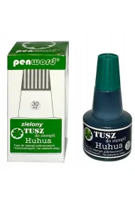 Tusz do stempli zielony 30 ml Polsirhurt