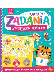 WESO�E ZADANIA Z TYGRYSKIEM URWISKIEM. AKTYWIZUJ�CA KSI��ECZKA Z NAKLEJKAMI 4