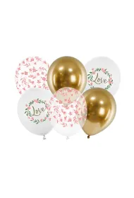 PartyDeco Balony Love 30cm