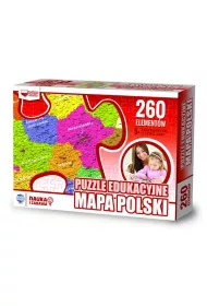 Puzzle 260 el. Mapa polski Zachem