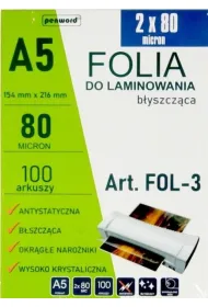 Penword Folia do laminowania A5 100 szt