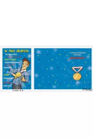 Stamp Karnet Comic B6 + koperta wz�r nr 08 Urodziny