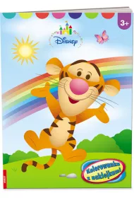 Disney Maluch. Kolorowanka z naklejkami. Kubu� Puchatek
