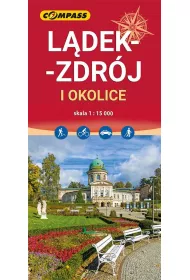 L�dek Zdr�j i okolice. Mapa turystyczna w skali 1:15 000