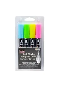 Marvy Markery kredowe Bistro Chalk Marker 4 kolory