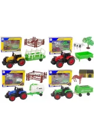 Zestaw farma traktor z akcesoriami MIX Merkpol