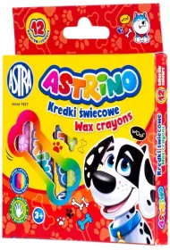 Astra Kredki �wiecowe 12 szt.