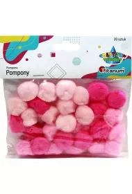 Hasta Pompony akrylowe 25mm