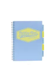 Pilot Project Book A4 Pastel kratka 100 kartek