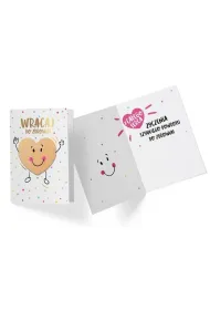 Kukartka Karnet B6 PP-2209 Wracaj do zdrowia