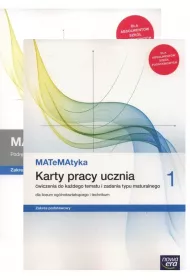 MATeMAtyka 1. Podr�cznik i karty pracy dla liceum og�lnokszta�c�cego i technikum. Zakres podstawowy. Szko�y ponadpodstawowe