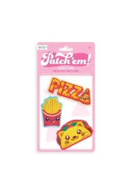 Kolorowe Baloniki Naprasowanki Patch Em - Fast Food