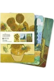 Flame Tree Zestaw 3 notatnik�w MIDI Vincent van Gogh