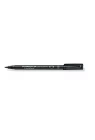 Staedtler Foliopis wodoodporny Lumocolor, czarny, B