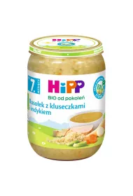 Hipp Rosoek z kluseczkami i indykiem po 7. miesicu 190 g Bio